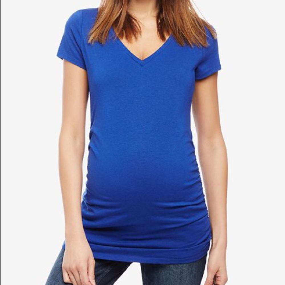 Motherhood maternity V-neck tee